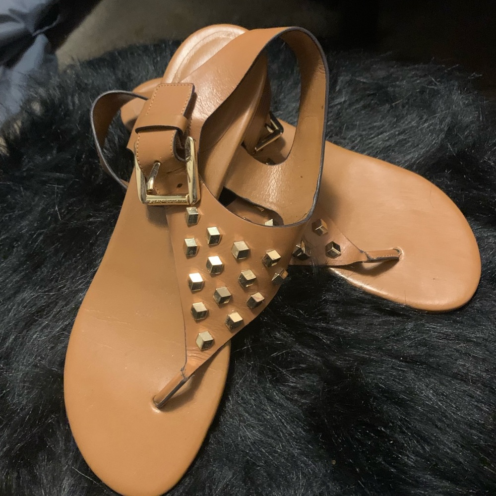 Michael Kors leather sandals